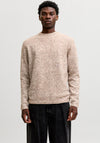 Jack & Jones Niel Knit Crew Neck Sweater, Beige