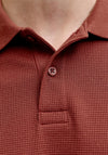 Jack & Jones Austin Polo Shirt, Burnt Orange