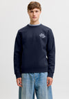 Jack & Jones Dover Graphic Sweatshirt, Navy