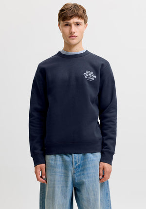 Jack & Jones Dover Graphic Sweatshirt, Navy