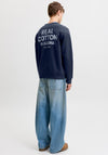 Jack & Jones Dover Graphic Sweatshirt, Navy