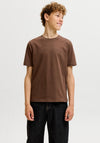 Jack & Jones Boy Star Short Sleeve Tee, Brown