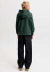Jack & Jones Boy Boho Long Sleeve Hoodie, Green
