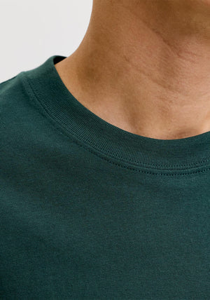 Jack & Jones Fredericksberg Graphic Box T-Shirt, Pine Green