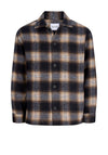 Jack & Jones Ollie Check Overshirt, Navy Multi