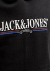 Jack & Jones Frederiksberg Graphic Box Hoodie, Black