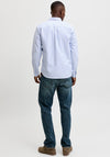 Jack & Jones Harvey Stripe Oxford Shirt, Infinity Blue & White