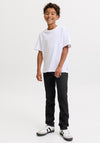 Jack & Jones Boy Glen Slim Denim Jean, Black