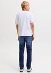 Jack & Jones Boy Glen Slim Denim Jean, Blue