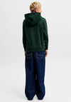 Jack & Jones Boy Fredrick Monogram Long Sleeve Hoodie, Green