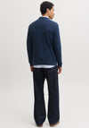 Jack & Jones Riley Crew Neck Knit Sweater, Insignia Blue