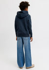 Jack & Jones Boy Fredrick Monogram Long Sleeve Hoodie, Navy