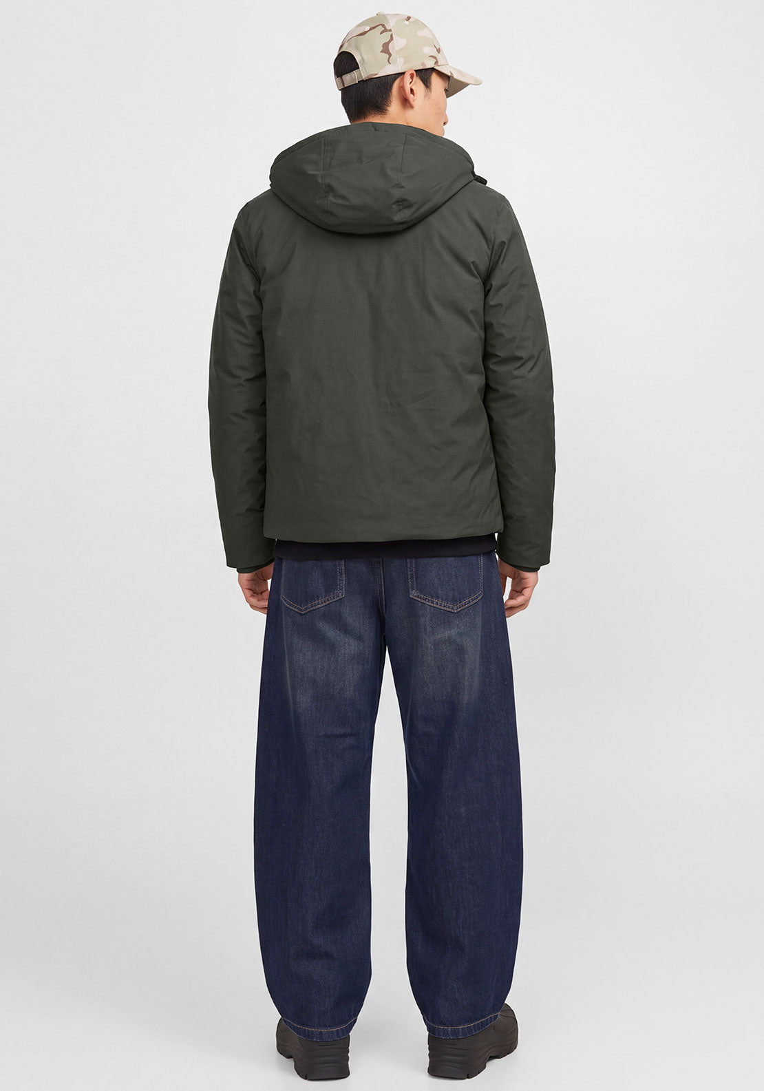 Jack & Jones Club Light Padded Jacket, Dark Green