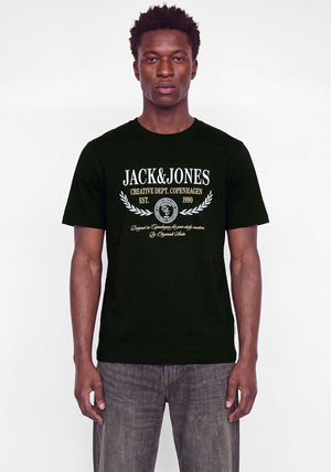 Jack & Jones Frederiksberg Graphic T-Shirt, Black