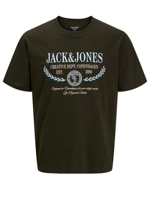 Jack & Jones Frederiksberg Graphic T-Shirt, Green