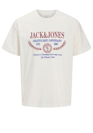 Jack & Jones Frederiksberg Graphic T-Shirt, White