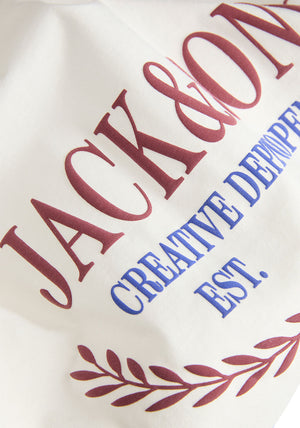 Jack & Jones Frederiksberg Graphic T-Shirt, White