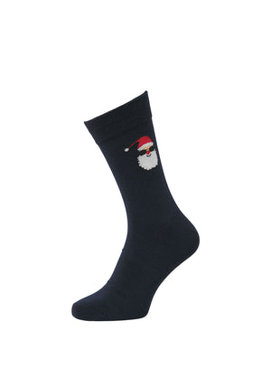 Jack & Jones Santa Socks & Underwear Giftbox, Navy Multi