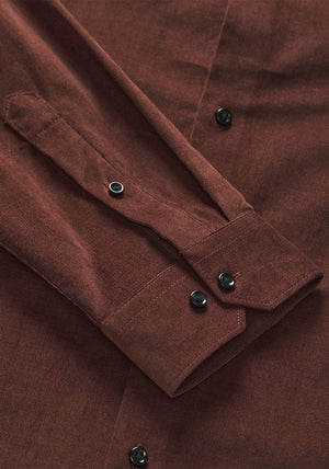 Jack & Jones Parker Corduroy Shirt, Wine