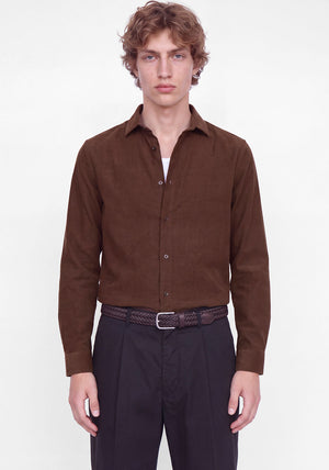 Jack & Jones Parker Corduroy Shirt, Wine
