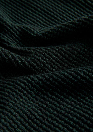 Jack & Jones Stanley Quarter Zip Knit Jumper, Dark Green
