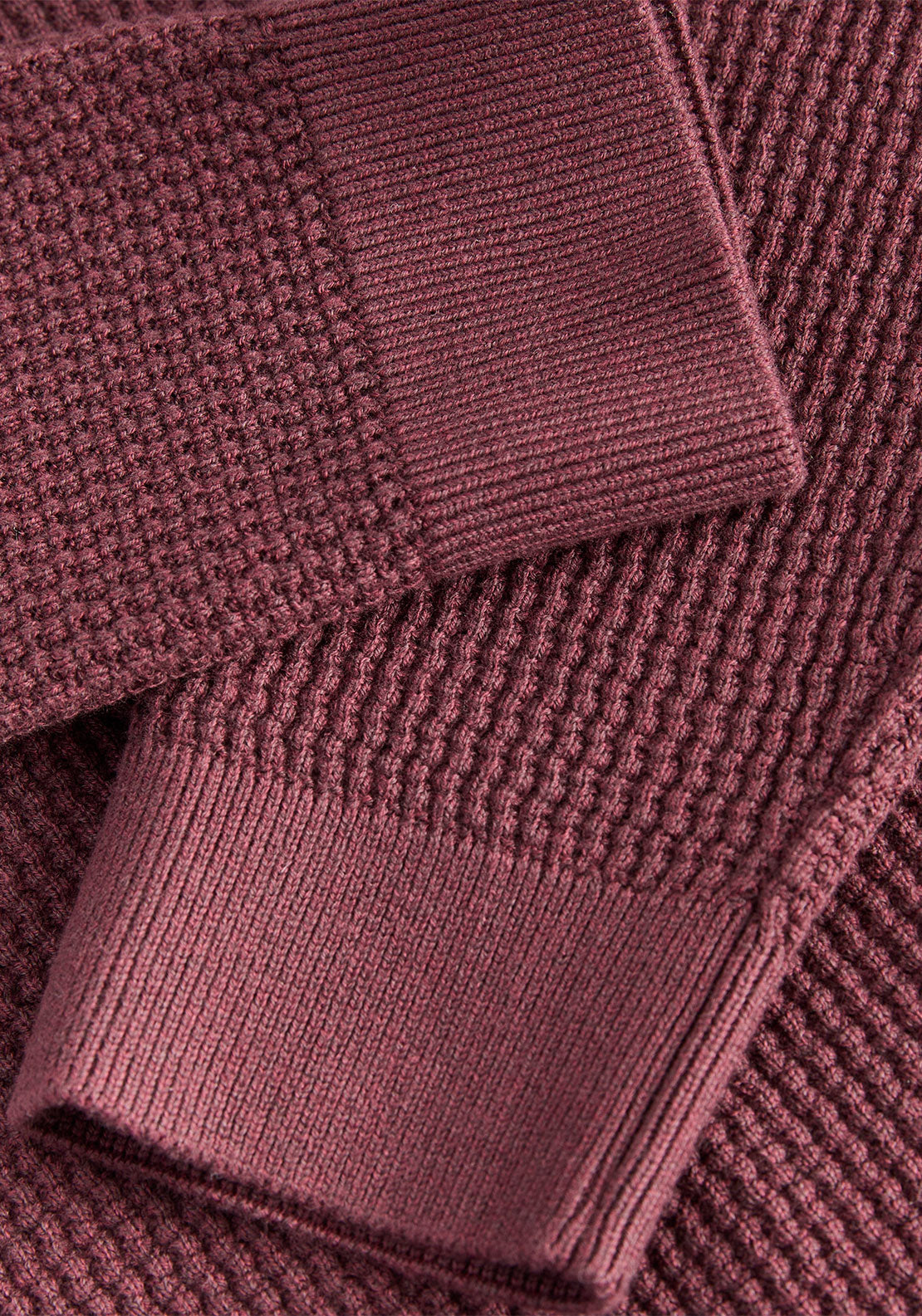 Jack & Jones Stanley Crew Neck Knit Jumper, Wine