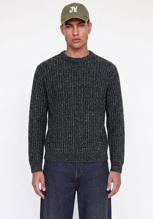 Jack & Jones Axon Crew Neck Knit Jumper, Navy