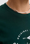 Jack & Jones Zander T-Shirt, Dark Green