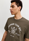 Jack & Jones Zander T-Shirt, Crocodile Green