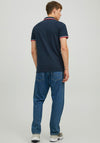 Jack & Jones Paulos Plain Polo Shirt, Navy Blazer