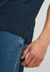 Jack & Jones Paulos Plain Polo Shirt, Navy Blazer