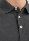 Jack & Jones Paulos Polo Shirt, Anthracite