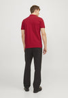 Jack & Jones Paulos Plain Polo Shirt, True Red