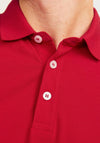 Jack & Jones Paulos Plain Polo Shirt, True Red