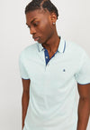 Jack & Jones Paulos Polo Shirt, Soothing Sea