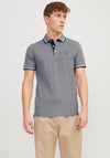 Jack & Jones Paulos Polo Shirt, Blue Depths
