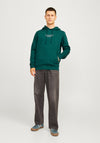 Jack & Jones Archie Hoodie, Deep Teal