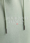 Jack & Jones Archie Hoodie, Iceberg Green