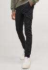 Jack & Jones Boys Paul Cargo Trouser, Black