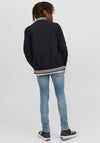 Jack & Jones Boy Splash Rush Bomber Jacket, Black