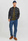 Jack & Jones Sheridan Check Shirt, Forest Night