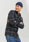 Jack & Jones Sheridan Check Shirt, Forest Night