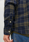 Jack & Jones Sheridan Check Shirt, Forest Night