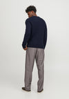 Jack & Jones Steen Structure Knit Sweater, Maritime Blue