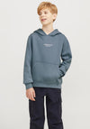 Jack & Jones Boys Vester Long Sleeve Hoodie, Stormy Weather