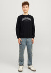Jack & Jones Mini Boy Caleb Long Sleeve Top, Black