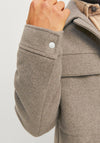 Jack & Jones Russel Wool Blend Jacket, Greige