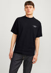 Jack & Jones Chad Branding T-Shirt, Black