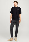 Jack & Jones Chad Branding T-Shirt, Black