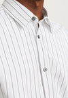 Jack & Jones Bushwick Stanley Stripe Shirt, White